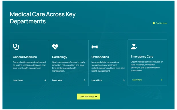 Clinara 3 Medical Clinic WordPress Full Website Template Kit