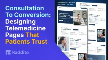Consultation To Conversion Designing Telemedicine Pages That Patients Trust