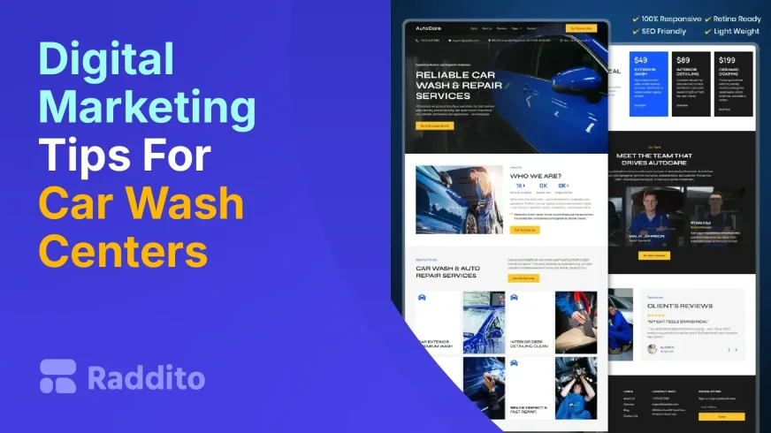 Digital Marketing Tips For Car Wash Centers