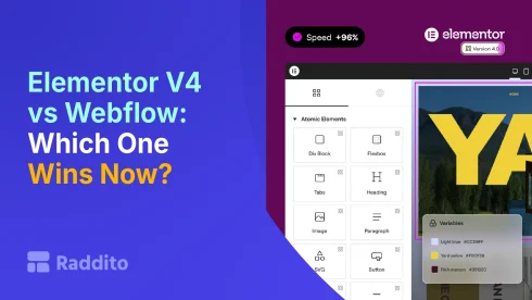 Elementor V4 vs Webflow Which One Wins Now