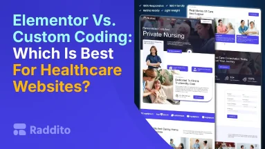 Elementor Vs. Custom Coding Which Is Best For Healthcare Websites