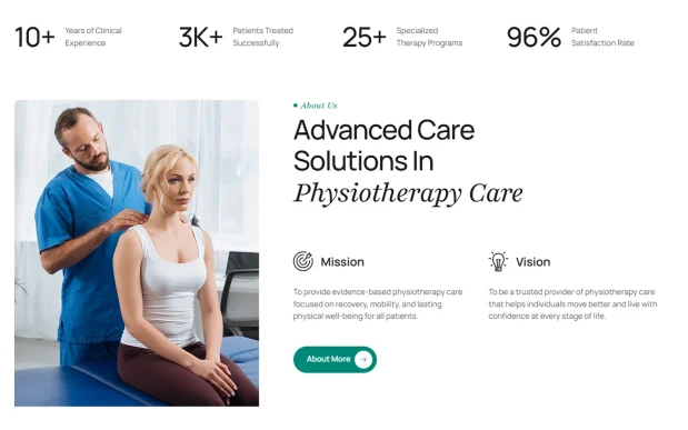 Flexra (2) Physiotherapy & Chiropractic WordPress Full Website Template Kit