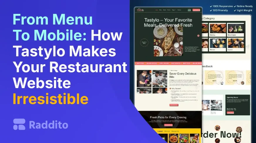 From Menu To Mobile How Tastylo Makes Your Restaurant Website Irresistible