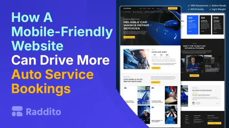 How A Mobile-Friendly Website Can Drive More Auto Service Bookings