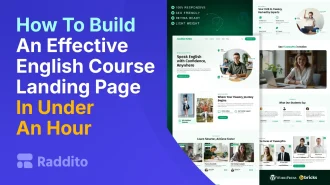 How To Build An Effective English Course Landing Page In Under An Hour