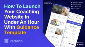 How To Launch Your Coaching Website In Under An Hour With Guidance Template