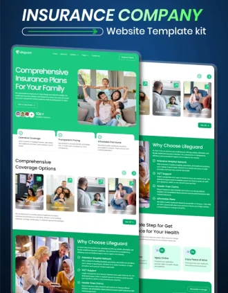 Insurance & Consulting Business Template thumbnail