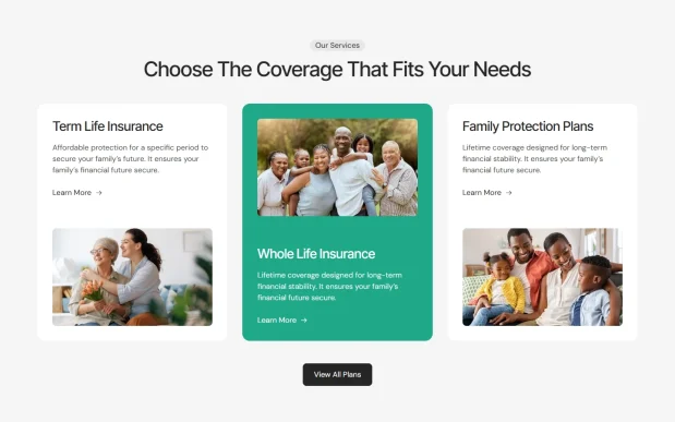 Lifora (3) Insurance Agency Elementor WordPress Full Website Template Kit