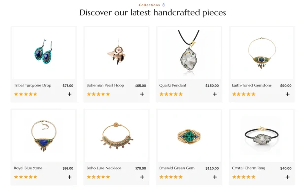 Lumea_gallery (4) Handmade Products E-commerce Elementor WordPress Website Template Kit