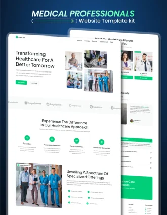 Medical-professionals-WordPress Website Thumbnail