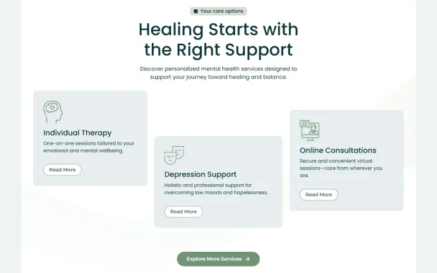 Mentivia 2 Psychiatric Therapy WordPress Full Website Template Kit