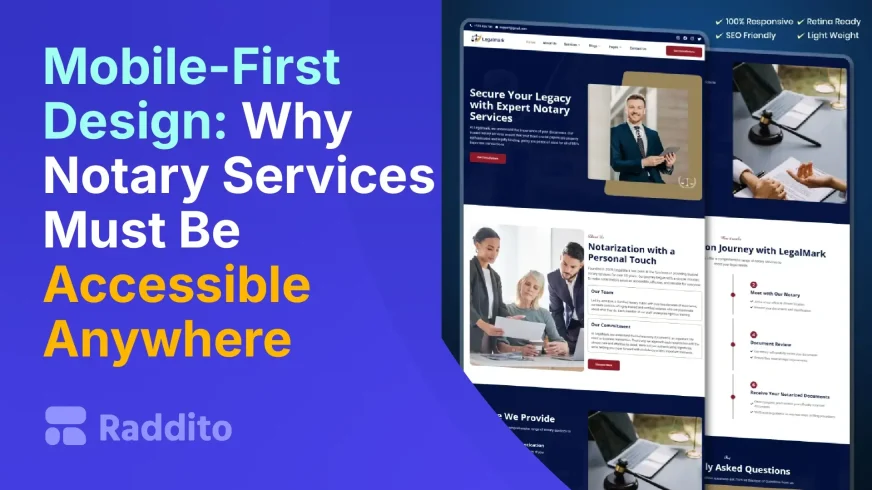 Mobile-First Design Why Notary Services Must Be Accessible Anywhere