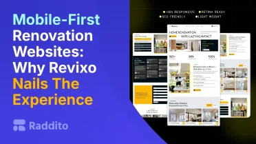 Mobile-First Renovation Websites Why Revixo Nails The Experience