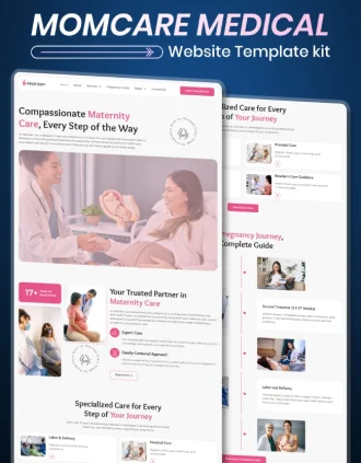 Momcare-medical-WordPress-web-design-Thumbnail