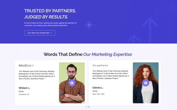 Raddix (1) Digital Marketing Agency WordPress Full Website Template Kit
