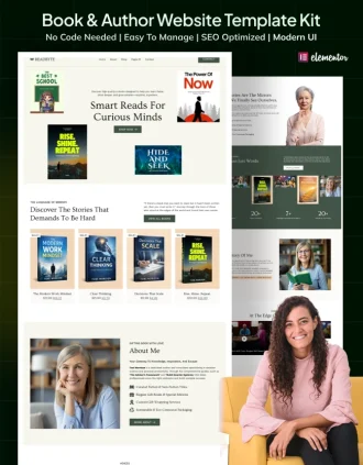 Readbyte- Book Author , Writer Portfolio & Publishing Website Cover