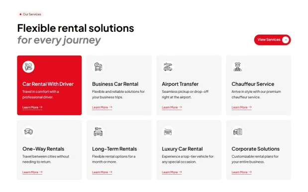 Rentor 3 Car Rental WordPress Full Website Template Kit