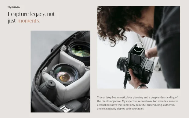 Rock (1) Photography WordPress Landing Page Template