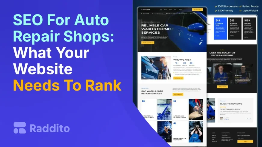 SEO For Auto Repair Shops What Your Website Needs To Rank