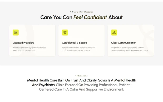 Savia 2 Mental Health WordPress Full Website Template Kit