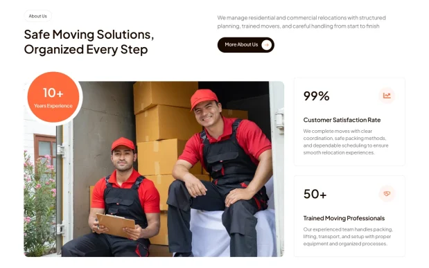 Shifty (2) Moving & Relocation Elementor WordPress Full Website Template Kit