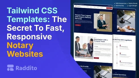 Tailwind CSS Templates The Secret To Fast, Responsive Notary Websites
