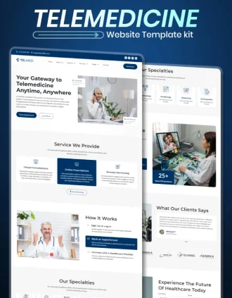 Telemedicine--WordPress-web-design-thumbnail