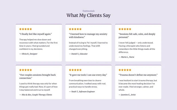 Theraspace (1) Therapist Portfolio WordPress Full Website Template Kit