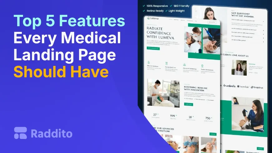 Top 5 Features Every Medical Landing Page Should Have