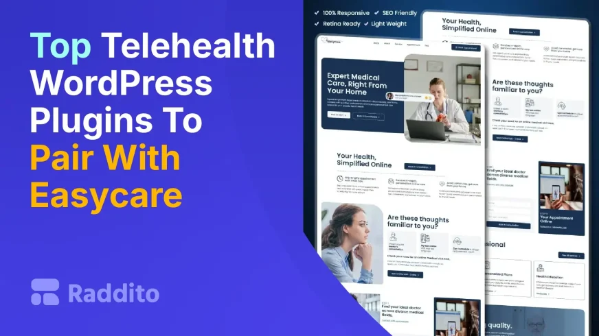 Top Telehealth WordPress Plugins To Pair With Easycare
