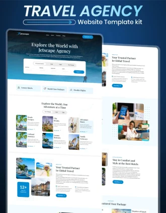 WordPress Travel Agency Website Thumbnail