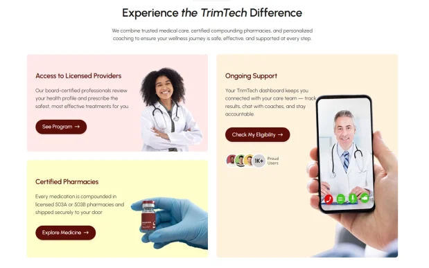 TrimTech (3) Weight Loss WordPress Full Website Template Kit