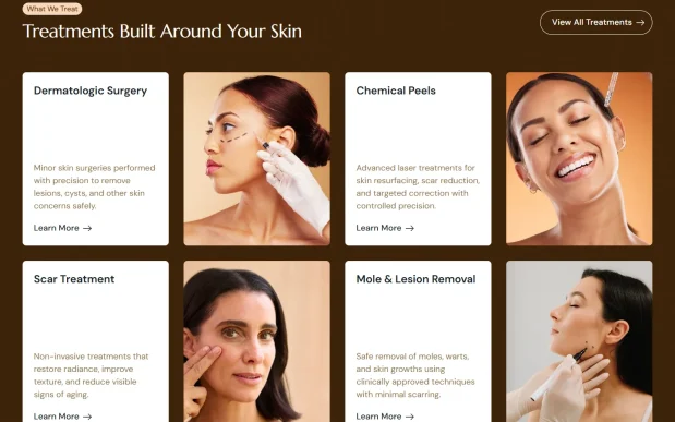 Valinae (3) Dermatology & Skin Clinic Elementor WordPress Full Website Template Kit