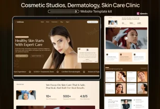Valinae - Dermatology, Skin Care Clinic & Medical Spa WordPress Elementor Template Kit Thumbnail