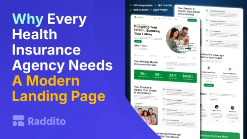 Why Every Health Insurance Agency Needs A Modern Landing Page