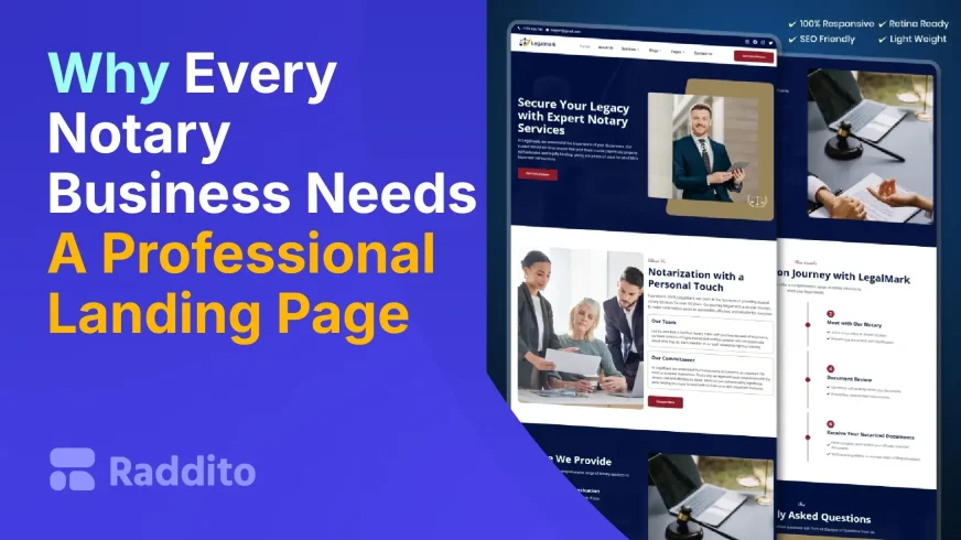 Why Every Notary Business Needs A Professional Landing Page