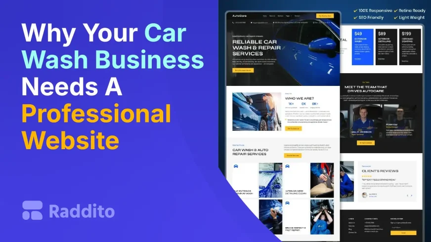 Why Your Car Wash Business Needs A Professional Website