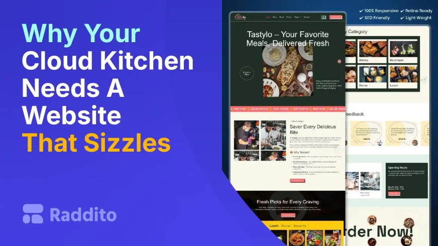 Why Your Cloud Kitchen Needs A Website That Sizzles