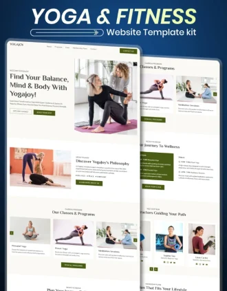Yoga-and-fitness- WordPress Website Thumbnail